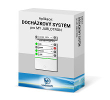 Docházkový systém pro MyJABLOTRON, licence pro 1PC, 10 uživatelů